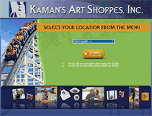 Tablet Screenshot of kamans.photogra.com