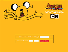 Tablet Screenshot of cnadventuretime.photogra.com